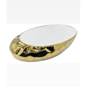 Gold Beyaz Çanak Lavabo 52*32*14 Ölçü Çanak Seramik Lavabo Gold Beyaz Renk