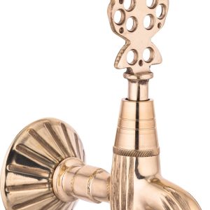 Gold Kurna Musluğu Altın Kurna Bataryası Gold Hamam Musluğu Komple Pirinç