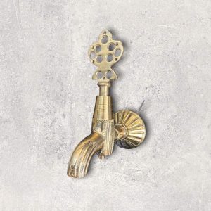 Gold Osmanlı Kurna Musluğu Hamam Musluğu Şadırvan Musluğu