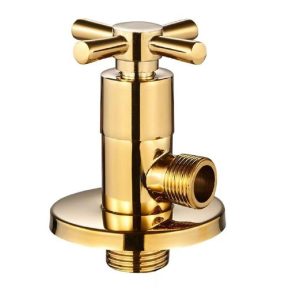 Gold Taharet Musluğu 2 Adet Set Altın Taharat Musluğu Pirinç Malzeme Ara Musluk