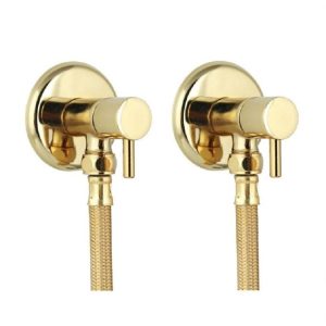 Gold Taharet Muslukları Hortumlar Dahil Gold Komple Set Altın Taharat Musluğu