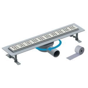 Maxiflow Duş Kanalı Kare Yalıtım Uyumlu Bantlı