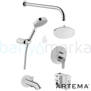 Artema Win S Ankastre Banyo Bataryası Seti - A49247