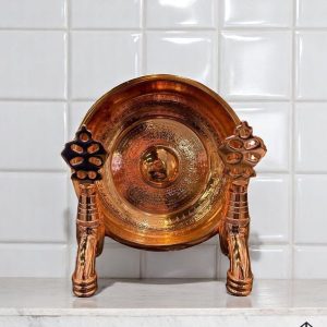 Kurna Musluğu Bakır Bronz Kurna Seti Pirinç Hamam Tası Komple Set