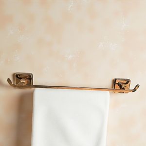 Bakır Havluluk Bronz Uzun Havluluk Banyo Havluluğu Pirinç Malzeme