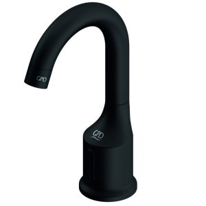 GPD Fotoselli Tek Su Girişli Lavabo Bataryası Siyah FLB11-S-2