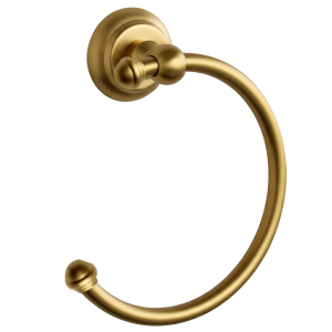 Mat Gold Vintage Banyo Havluluk Fırçalı Altın Paslanmaz Pirinç Malzeme Garantili