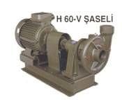 Alem Bertola H60-V Şaseli 5,5 Hp 4 Kw 2.1/2''-2.1/2'' Trifaze 380V Su Pompası