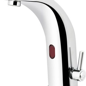 Aquamix Fotoselli Lavabo Bataryası Çift Su Girişli Pilli-Elektrikli