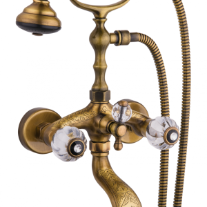Aquamix Banyo Bataryası Ottoman Eskitme Platinium