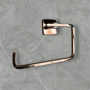 Bakır Bronz Havluluk Kare Modern Tasarım Rose Bakır Bronz